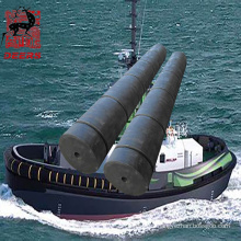 Guardabarros de goma tipo remolcador marino duradero con diferentes tamaños
